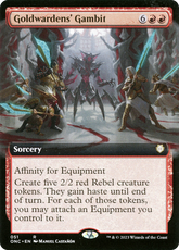 Gambito dos Guardiões Dourados / Goldwardens' Gambit - Magic: The Gathering - MoxLand